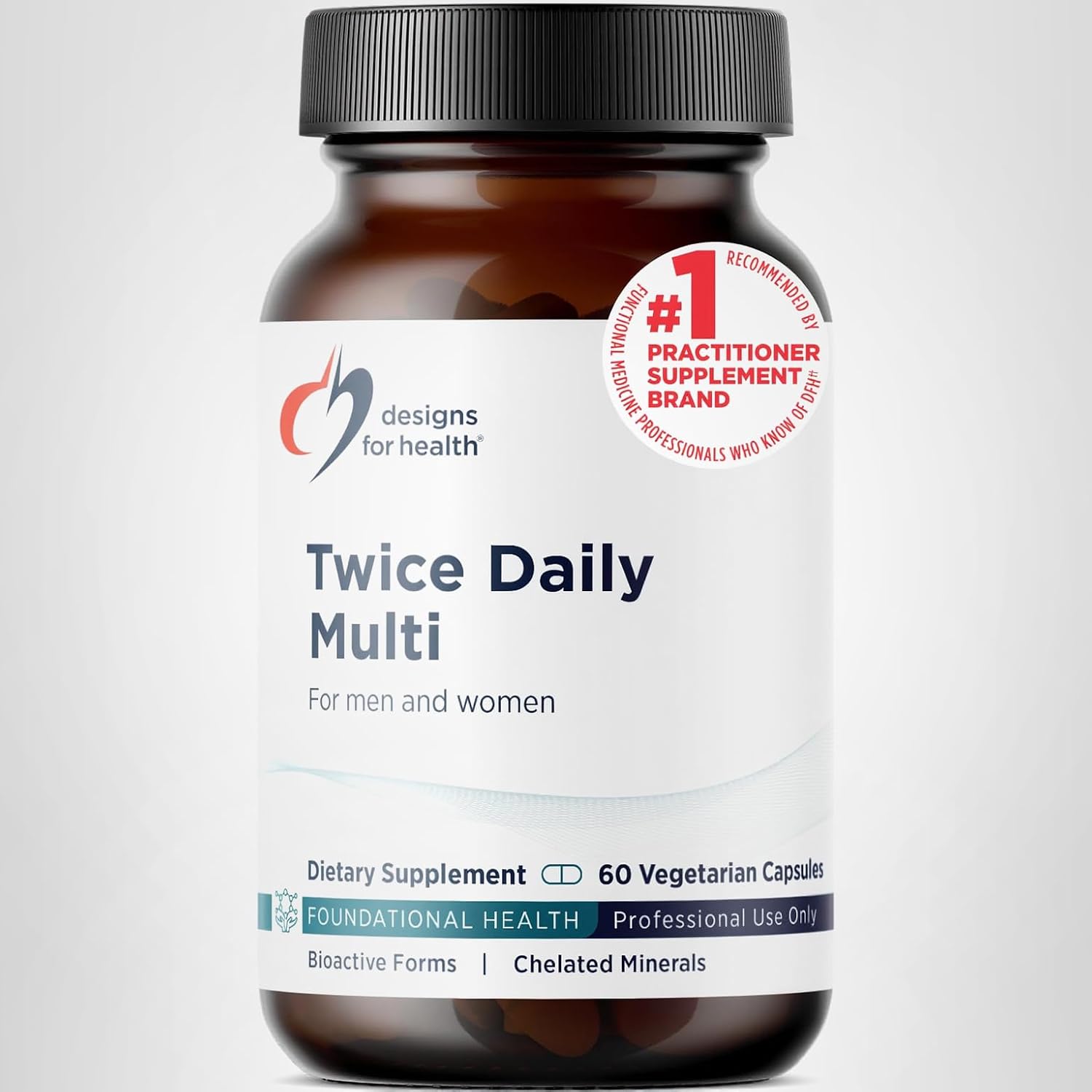Twice Daily Multi - Iron-Free Adult Multivitamin Supplement
