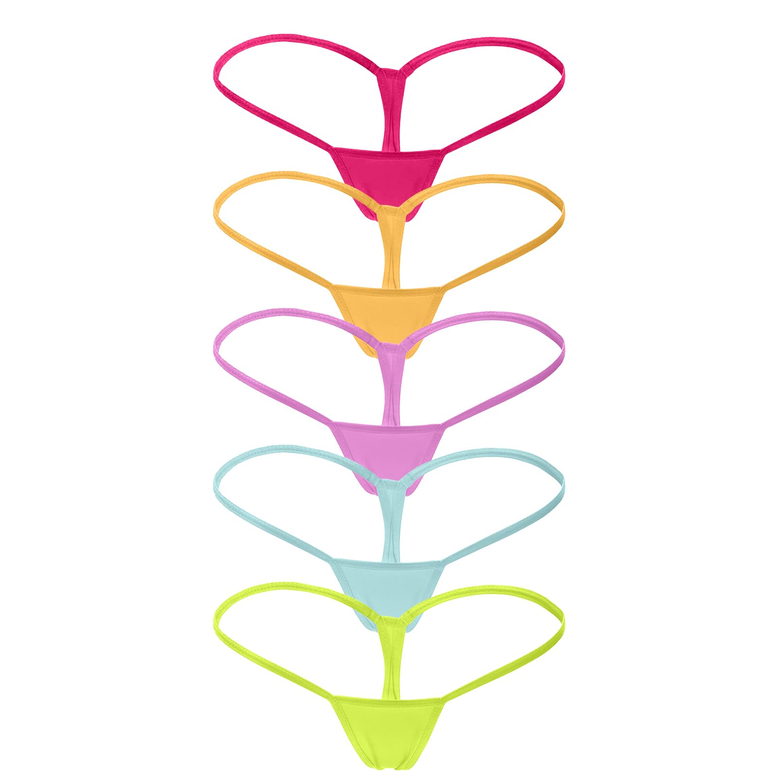 ETAOLINE B01EFGFV4O: Medium 5 Pack - Multicoloure B