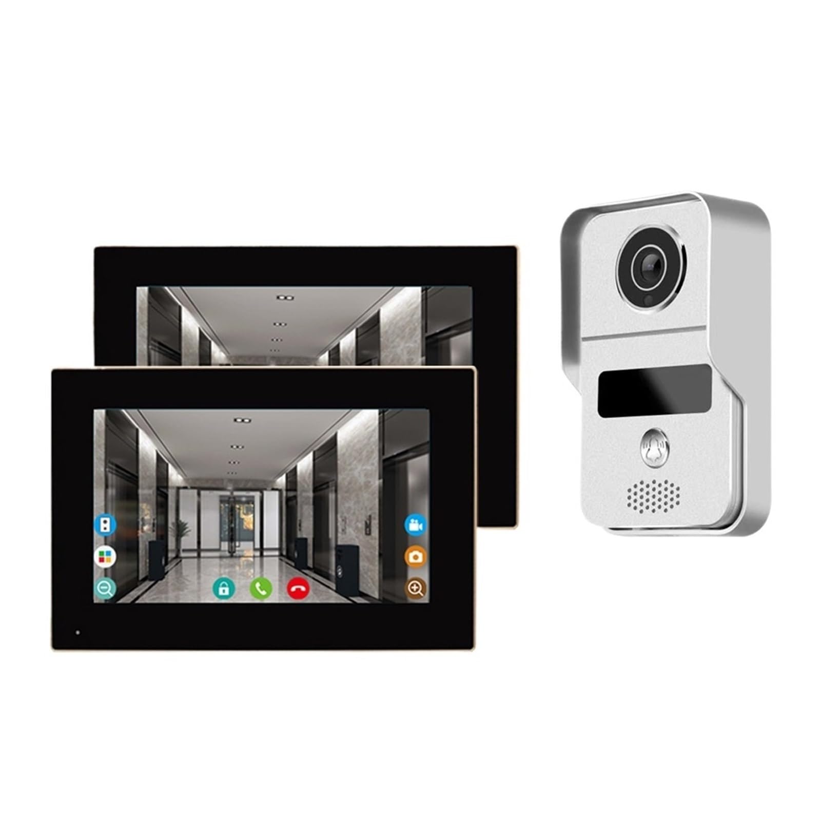 Denver VDB 216 Video Deurbel Draadloos Camera Smart Home Wifi Tuya Grijs 598781887