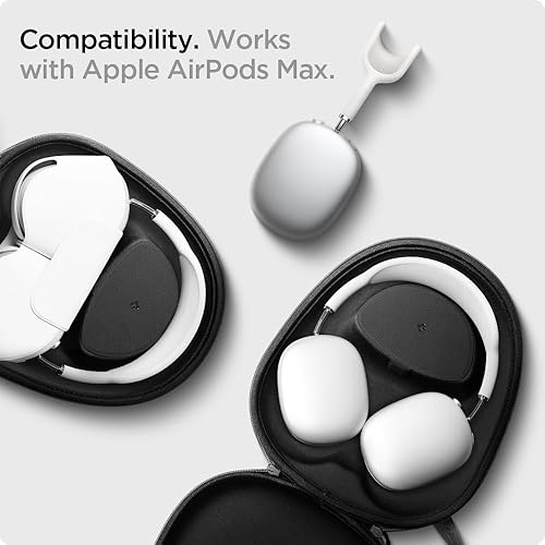 Miniatura 2 de Spigen Klasden - Funda de viaje diseñada para Airpods Max [compatible con funda inteligente para modo de sueño] - Gris carbón