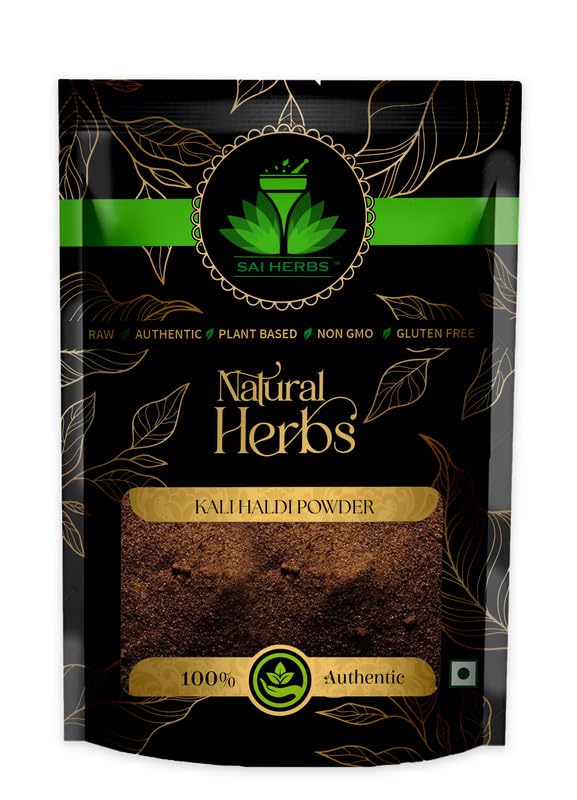 SAI HERBS Kali Haldi Ayurvedic Powder - Black Turmeric Ayurvedic Powder - Pure & Natural (500 Grams) (B0C15QV61G) Amazon Price History, Amazon Price Tracker
