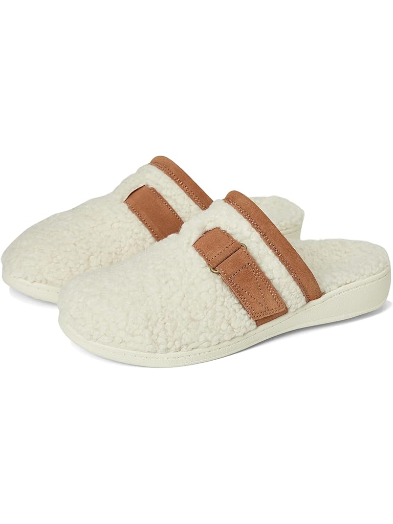 White VIONIC Izzy Mule Slippers