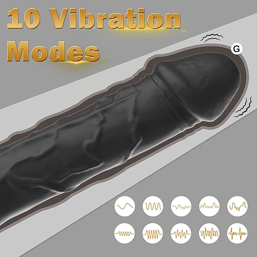 Miniatura 3 de BGGOOD - Vibrador de punto G, juguetes sexuales para mujeres adultas con 10 vibraciones, vibradores de dedos para masturbación individual o pareja,