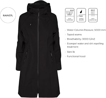 Ilse Jacobsen HORNBAEK Women's Rain 37L Raincoat