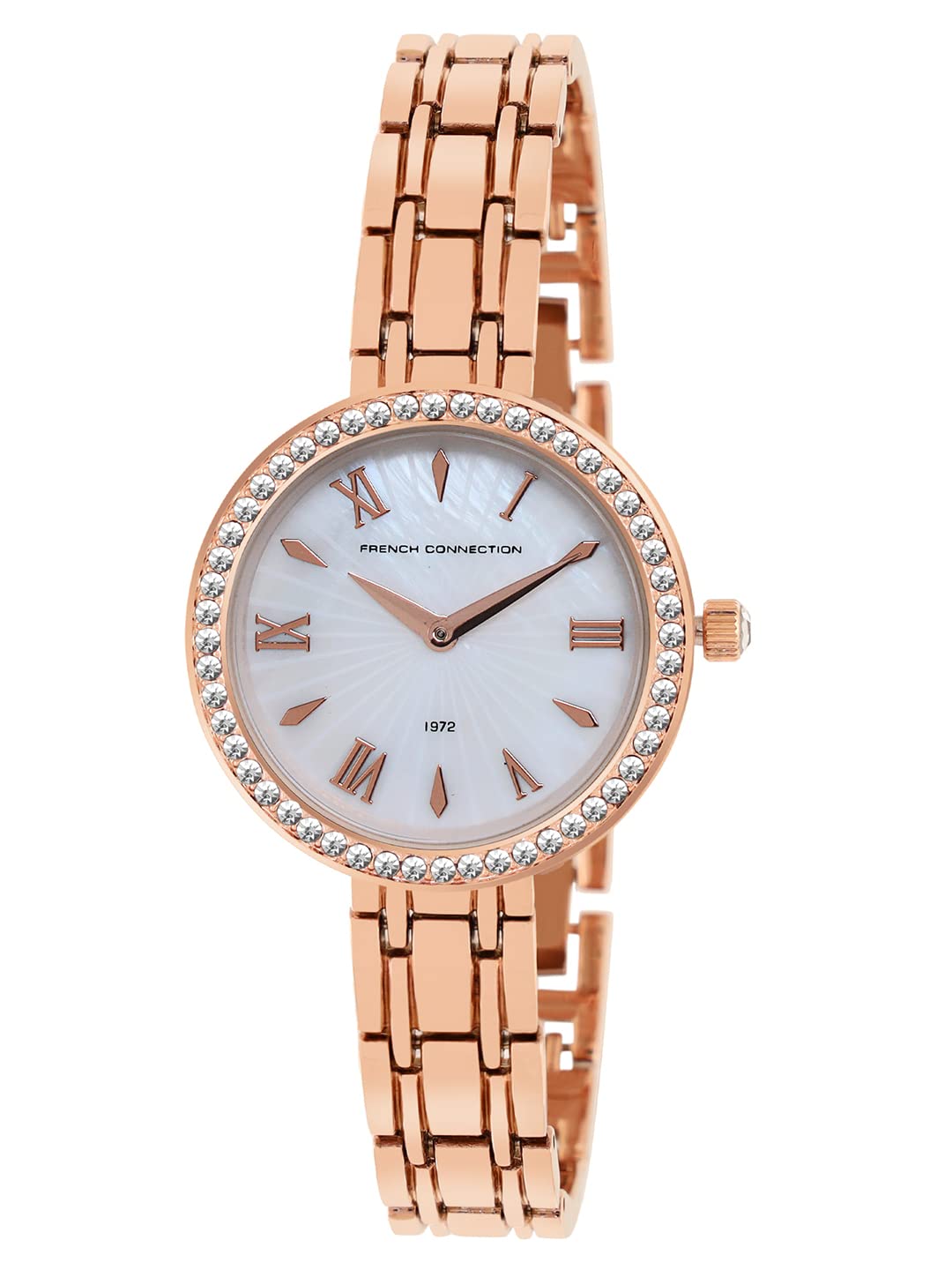 French Connection Analog White Dial Womens Watch-FCE21RGM (B0B2K5ZNNZ) Amazon Price History, Amazon Price Tracker