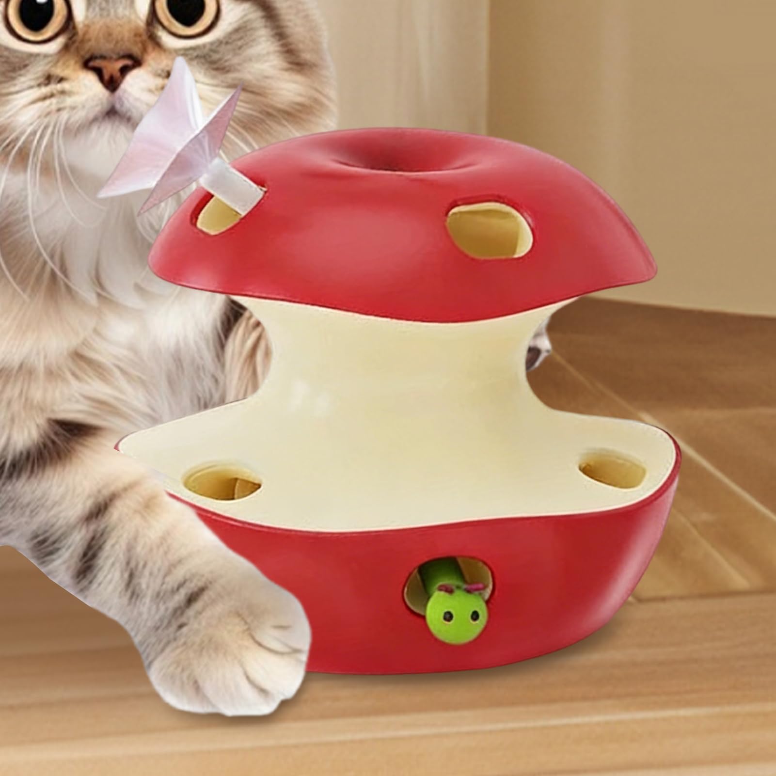 Juguetes Interactivos para Gatos Recargable para Gatitos | Juego para Mascotas con Sensor Inteligente Para Ejercicio Al Aire Libre Entrenamiento De Estrés Enriquecimiento