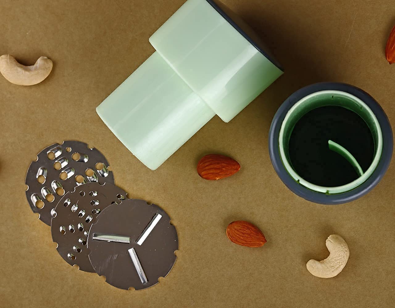 Multipurpose Kitchen Slicer and Cutter, Handy Tool for Dry Fruits, Nuts, Butter, Chocolate, Multicolor - Image 8 thumbnail