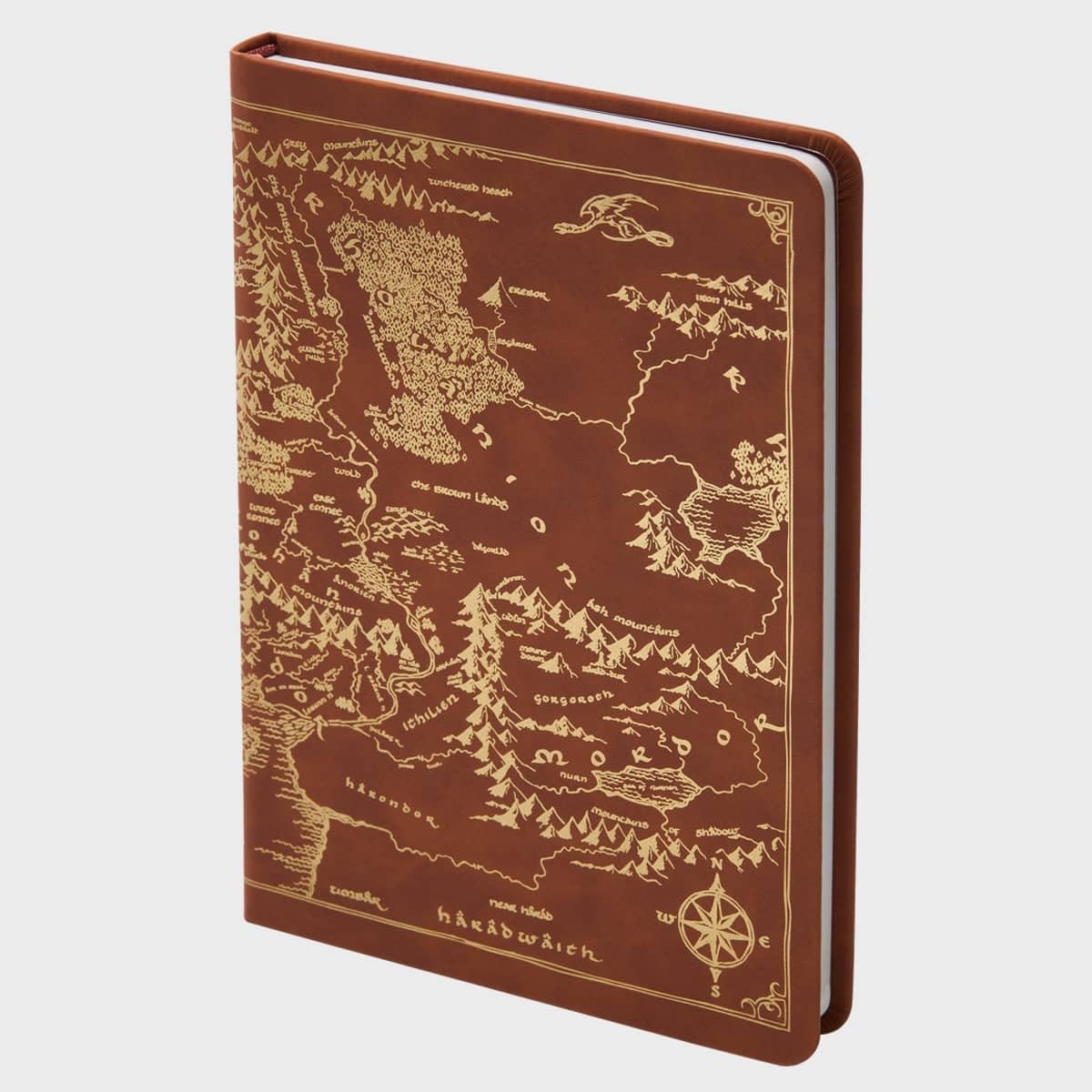 The Noble Collection The Lord of the Rings Map of Middle Earth Journal