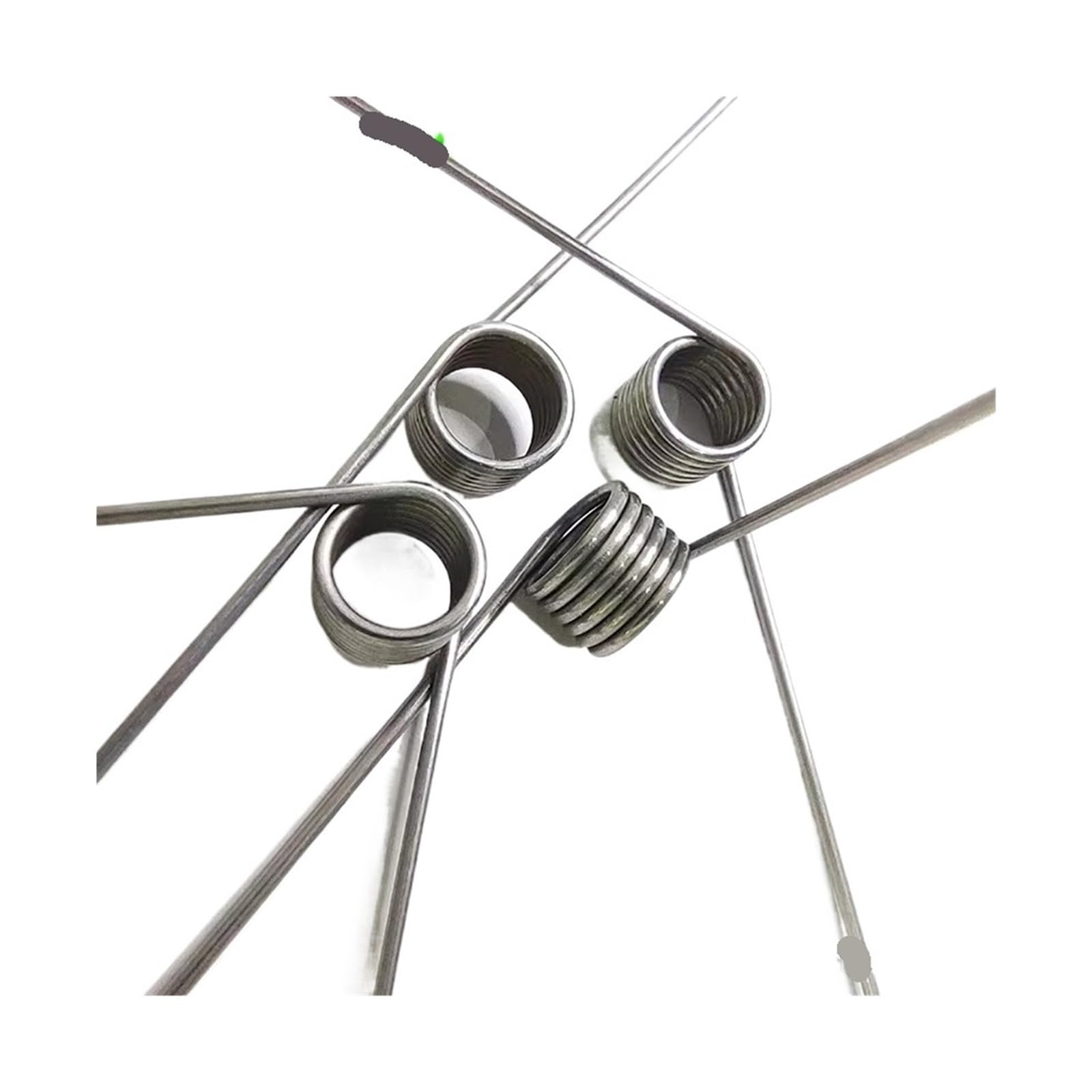5 Stück Edelstahl-Torsionsfeder V-förmig 0,8 mm
