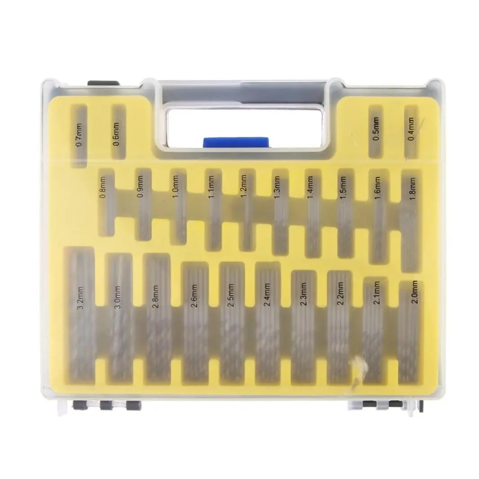 Kit sega a tazza, Kit Di 150 Mini Punte Elicoidali Da 0,4 Mm A 3,2, Piccolo Set Fori For L'apertura Scatole Trapano For La Lavorazione Del Legno, Plastica E Alluminio, For HSS(150PC Drill With Box)