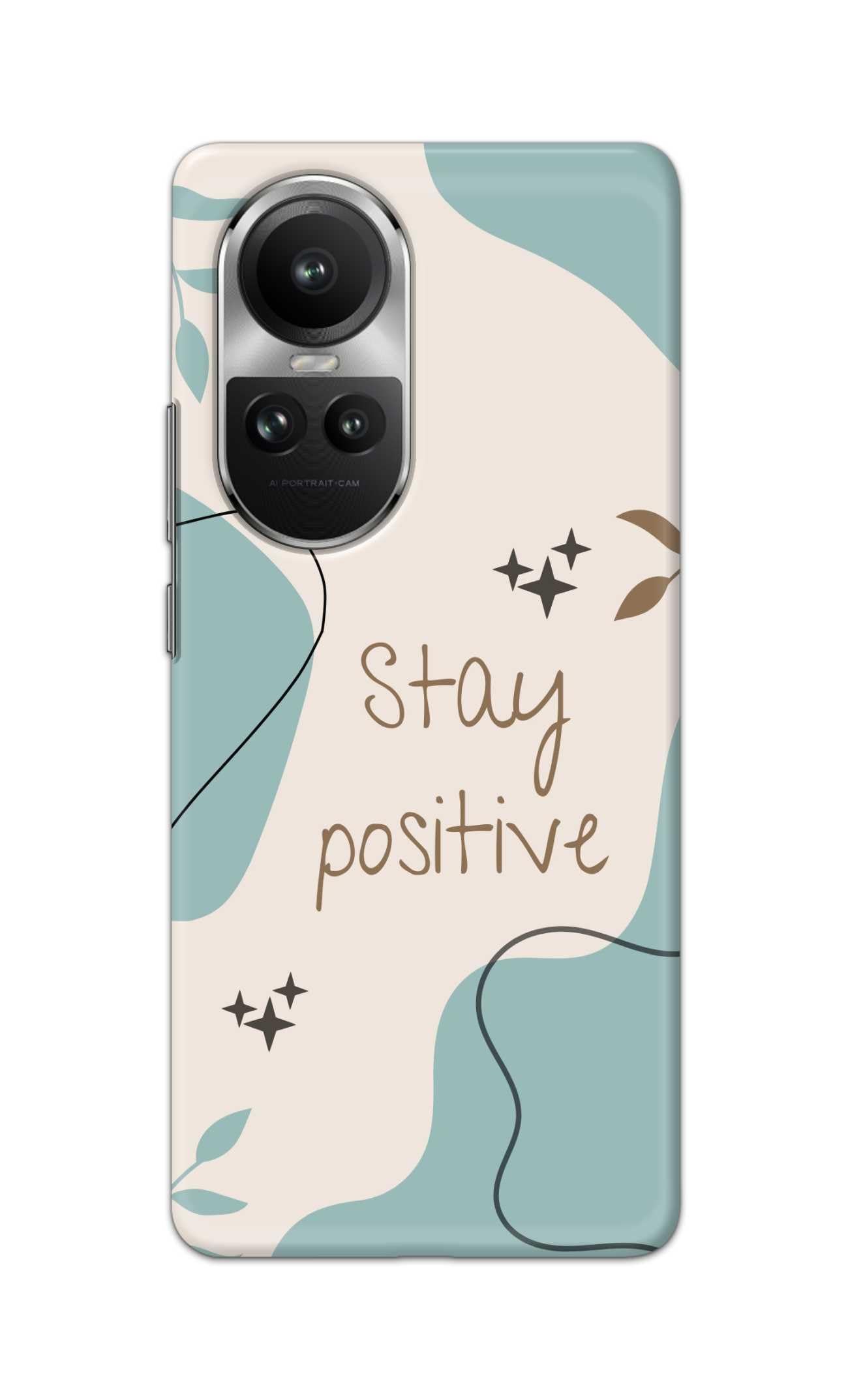 TweakyMod Designer Printed Hard Case | Stay Positive Back Cover Compatible with Oppo Reno 10 PRO 5G (B0CT94NX7L) Amazon Price History, Amazon Price Tracker