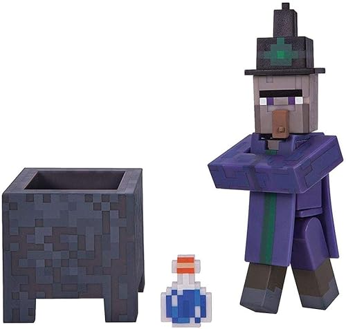 Minecraft Figura de acción de bruja serie 3