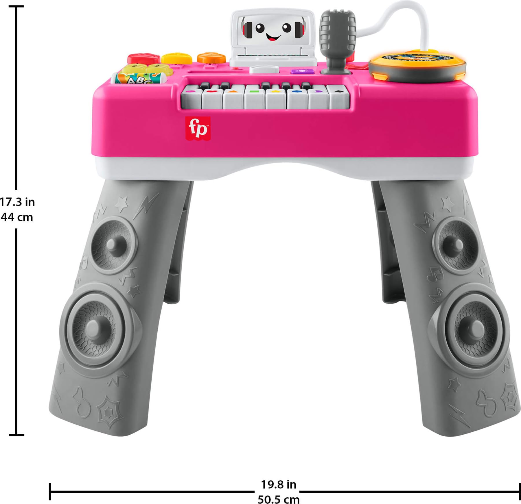Amazon.com: Fisher-Price Laugh & Learn Mix & Learn DJ Table Baby