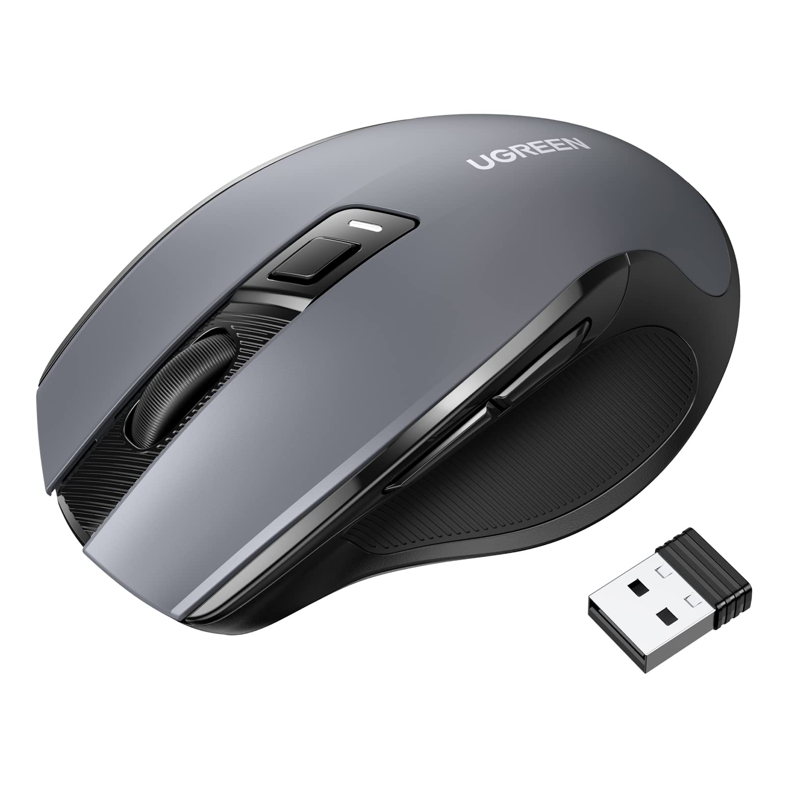 Souris Sans Fil Ergonomique UGREEN - Silencieuse et Précise 4000 DPI
