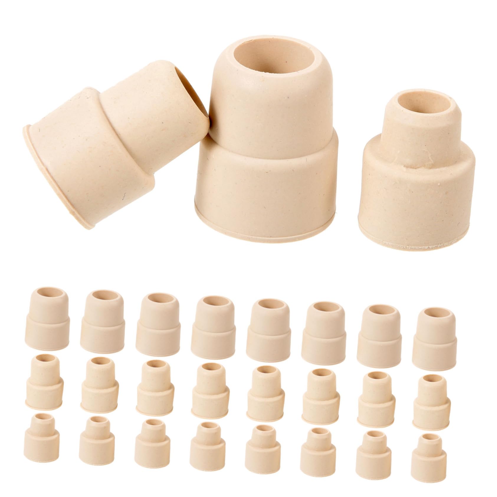 MAGICLULU 5 Ensembles Lot De 5 En Caoutchouc À Usage Quotidien Pour Verrerie Bouteilles Tubes À Essai Pour Pichets De Laboratoire Pour 30 pièces * 5