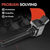 Vista 7 de A-Premium Engine Ignition Coil Pack Compatible with Audi A3 A4 A5 A6 A8 TT (Quattro), Q3 Q5 Q7 Q8, RS3 RS5, S3 S5 S7 & Volkswagen Golf, Jetta