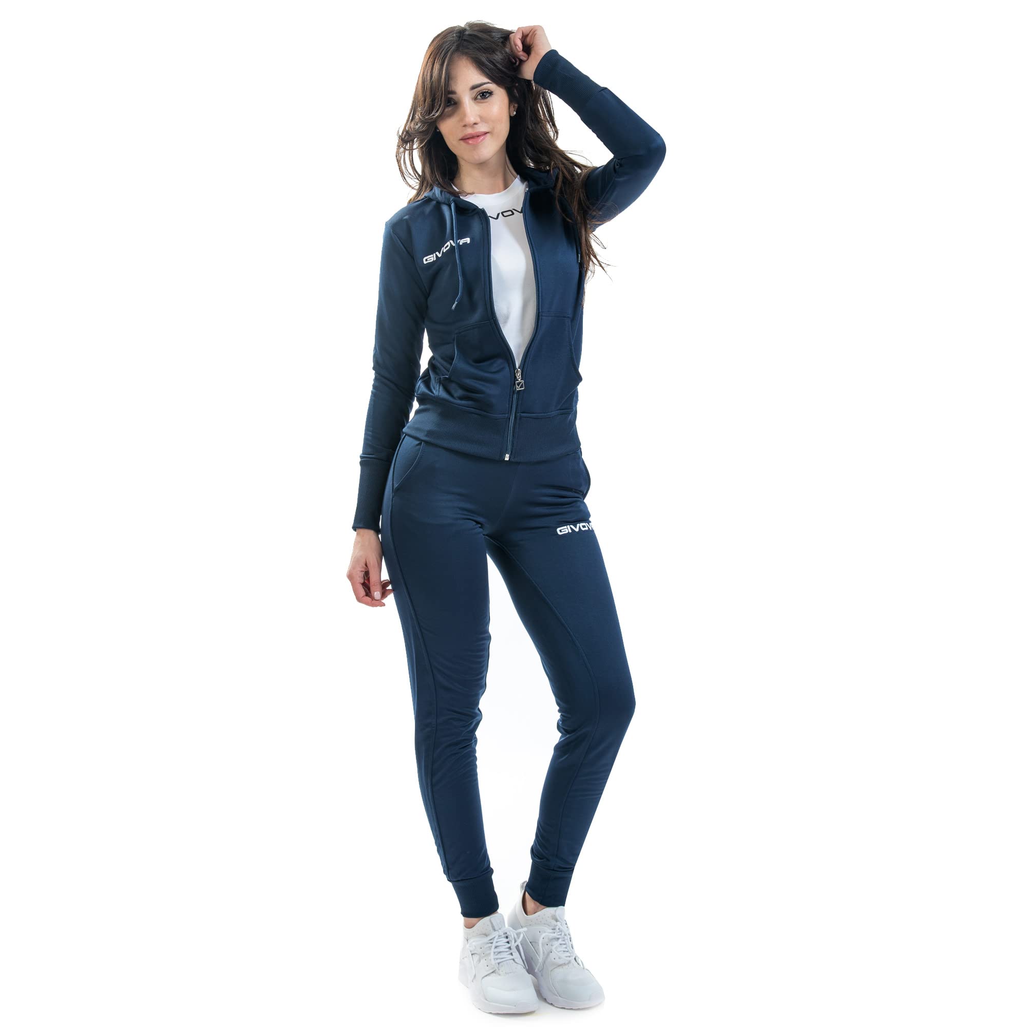 Givova Lady Tracksuit, women's, Lady, blue, L