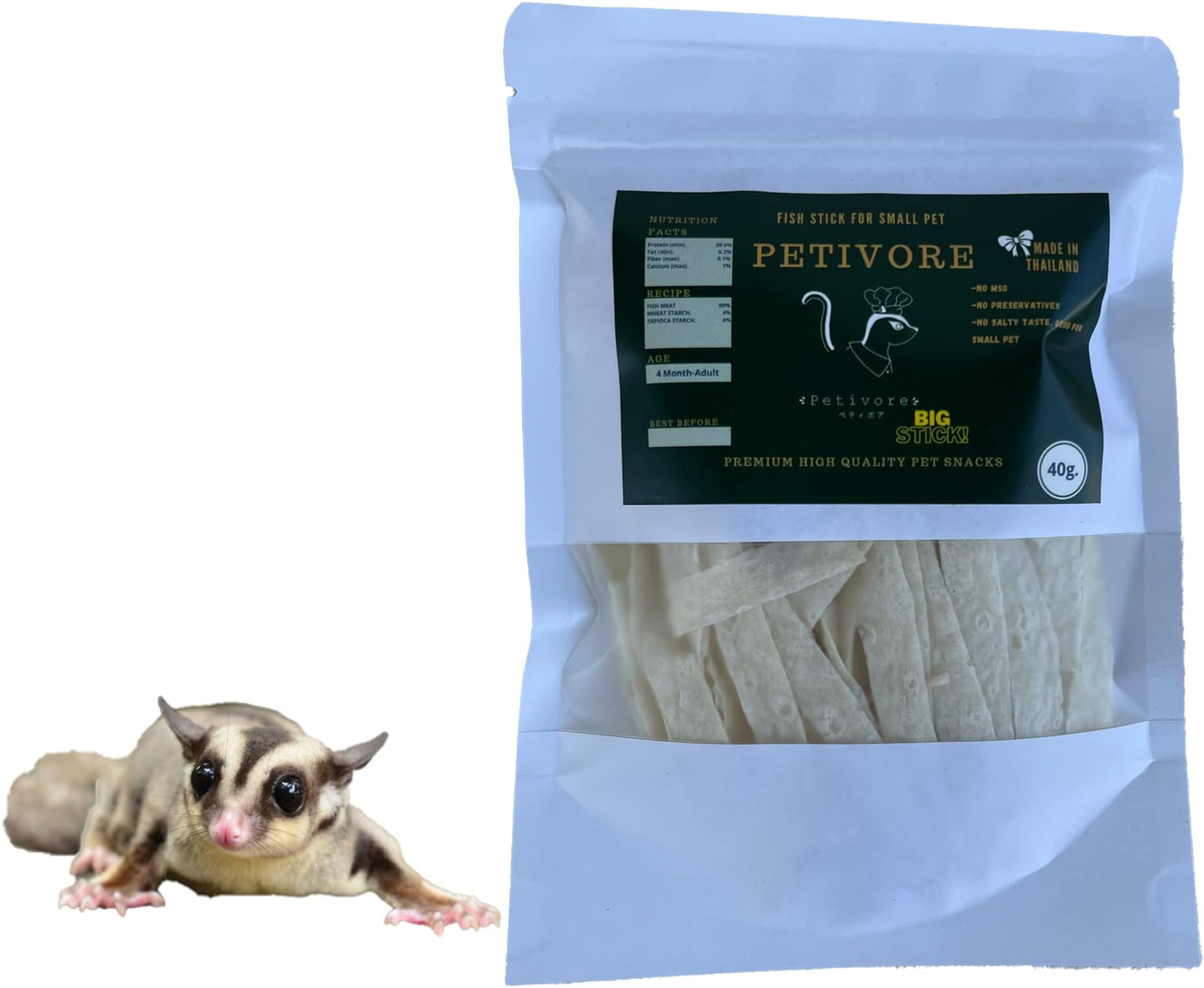 PETIVORE Big Bite Fish Stick
