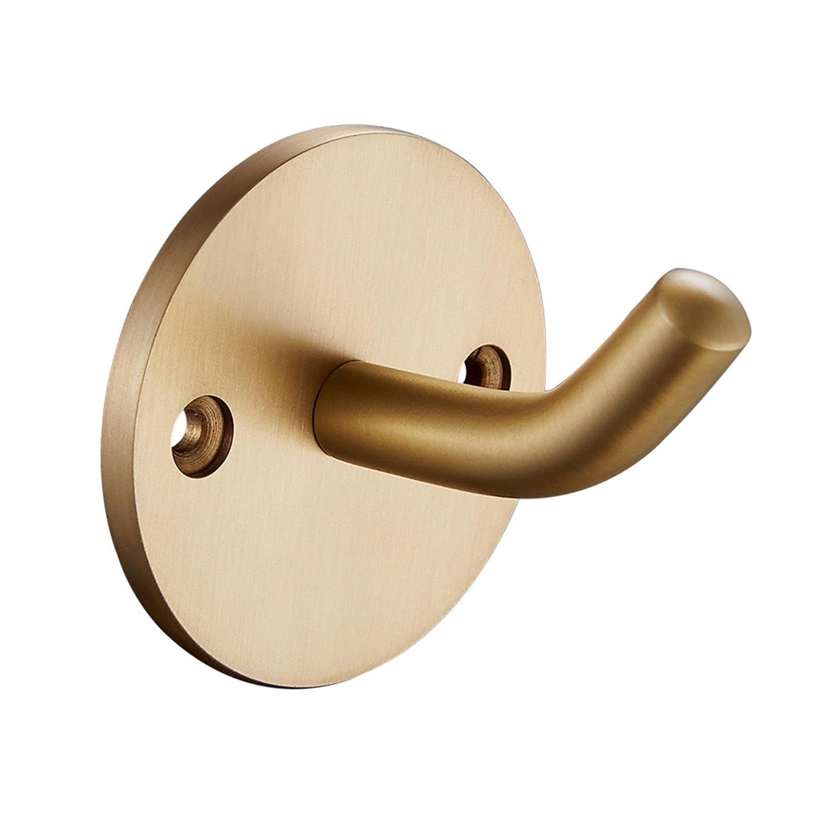 WLRDPUPJE Towel Hook Simple Brass Hooks Entrance Bathroom Wall Decorative Coat for Bathroom Kitchen