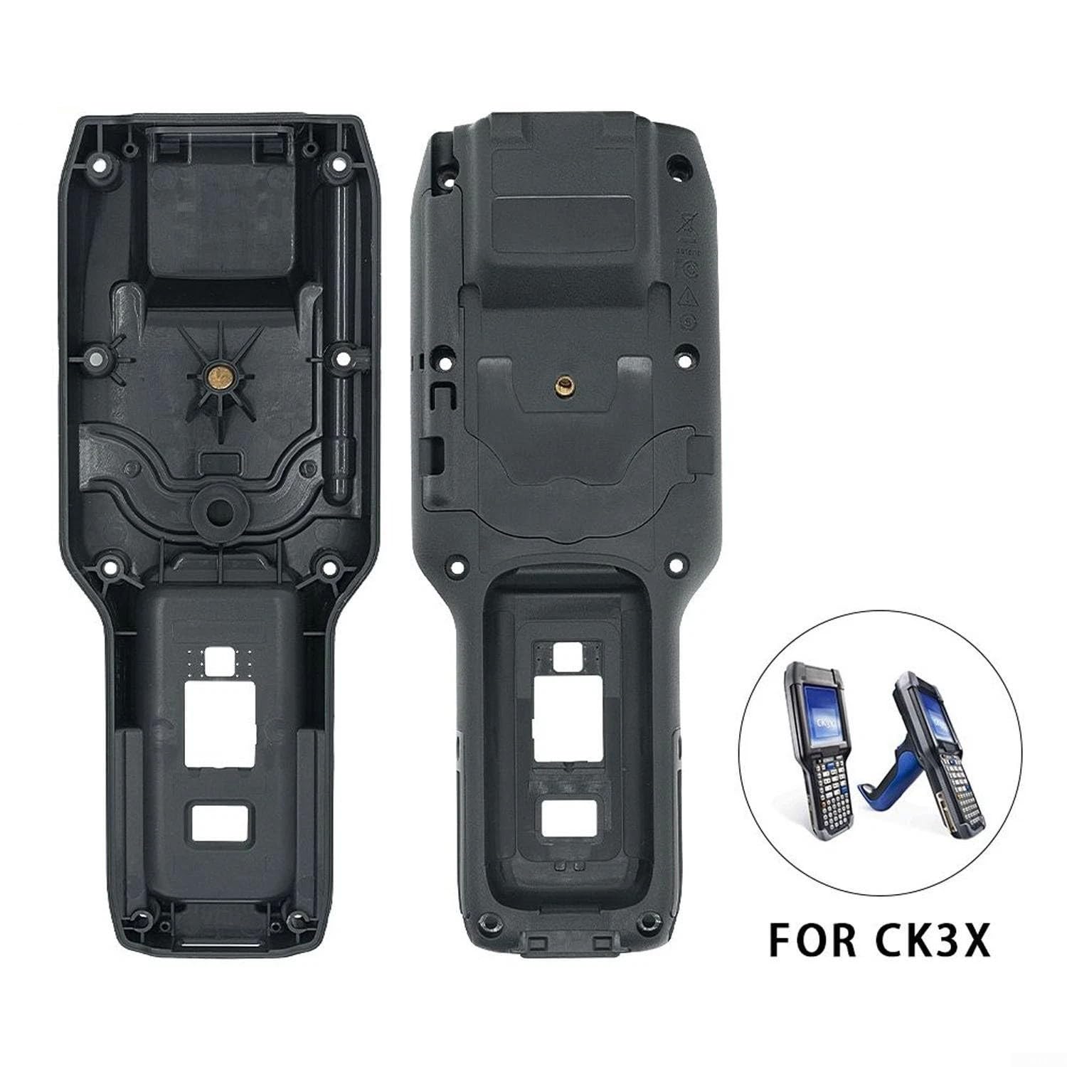 Rückseite Gehäuse für Intermec CK3X Scanner Schwarz