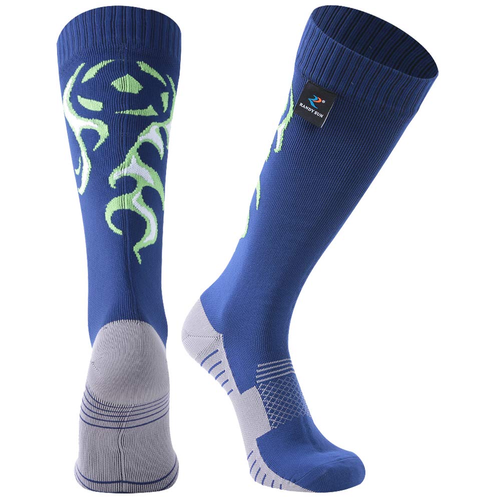 RANDY SUN Waterproof Skiing Socks, [SGS Certified] Unisex Knee High Breathable Hiking Trekking Sock 1 Pair