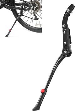 Kickstand for Giant Avail SL Avow Advanced Avow Advanced Pro Cadex, Adjustable Bicycle Kickstand Aluminium Alloy Bike Stand Non-Slip Kick Side Stand Easy to Install Bike Kickstand,A