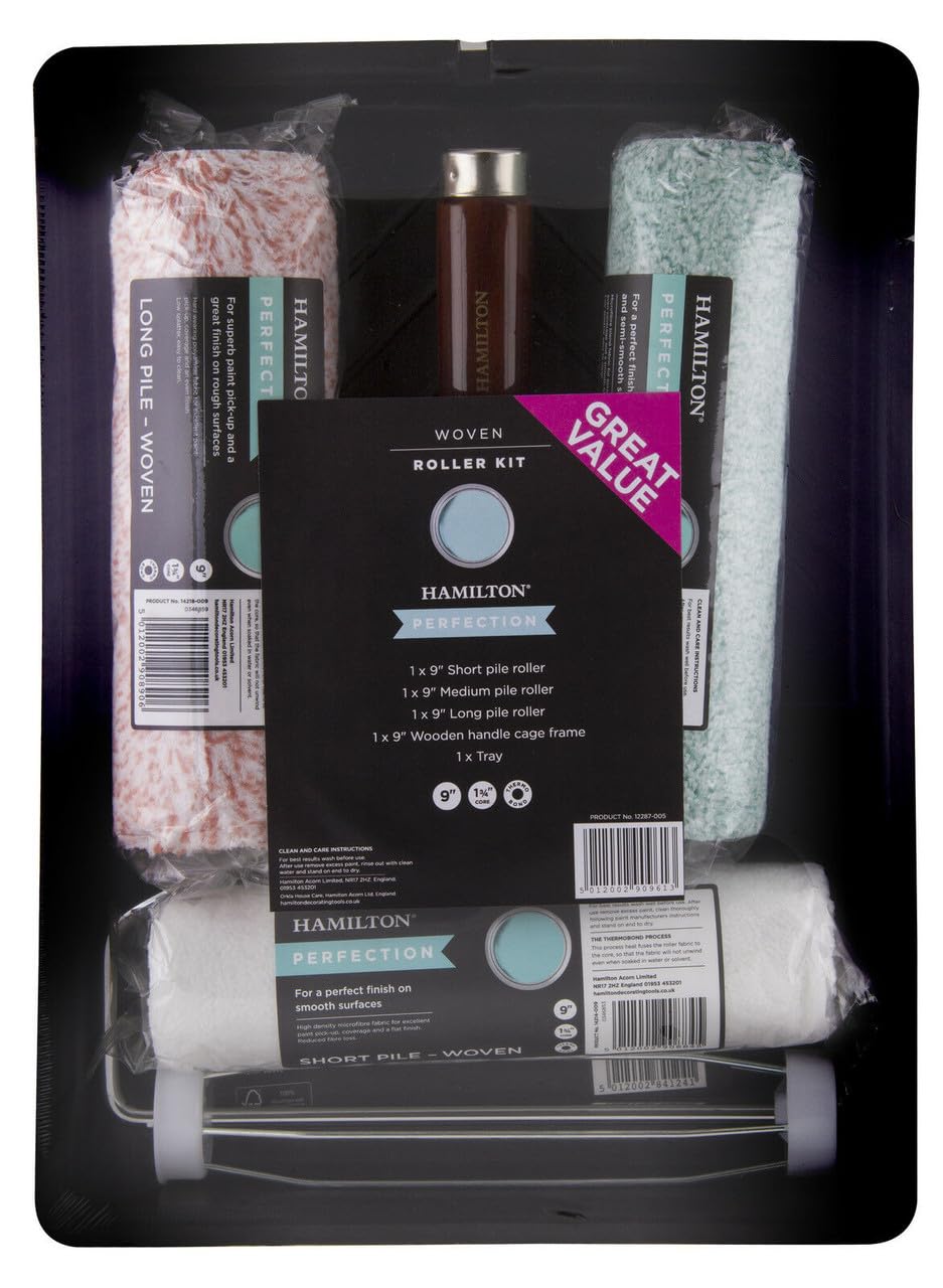 Hamilton Perfection 5 Piece 9" Roller Set (12287-005)