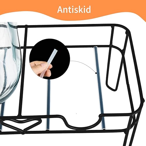 Miniatura 3 de Paquete de 2 dispensadores de bebidas de vidrio de 1 galón con soporte, tapas de bambú e infusor de frutas, espita a prueba de fugas de acero