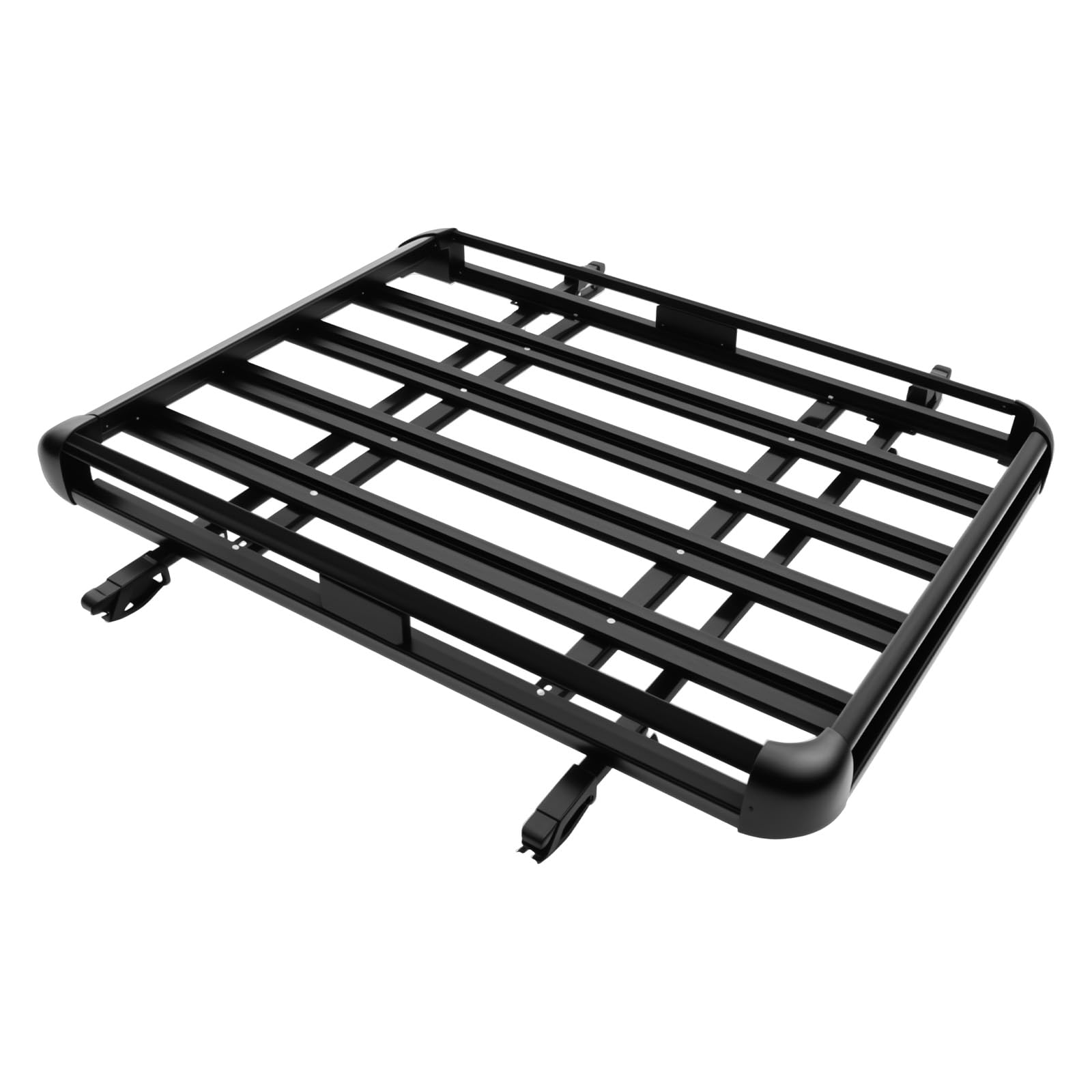 Dachkorb Auto Aluminium Universal Dachgepäckträger Autodach Gepäckträger Relingträger mit Bars Auto Dachträger, Dachgepäckträger Universal-Korbschienen-Gestell