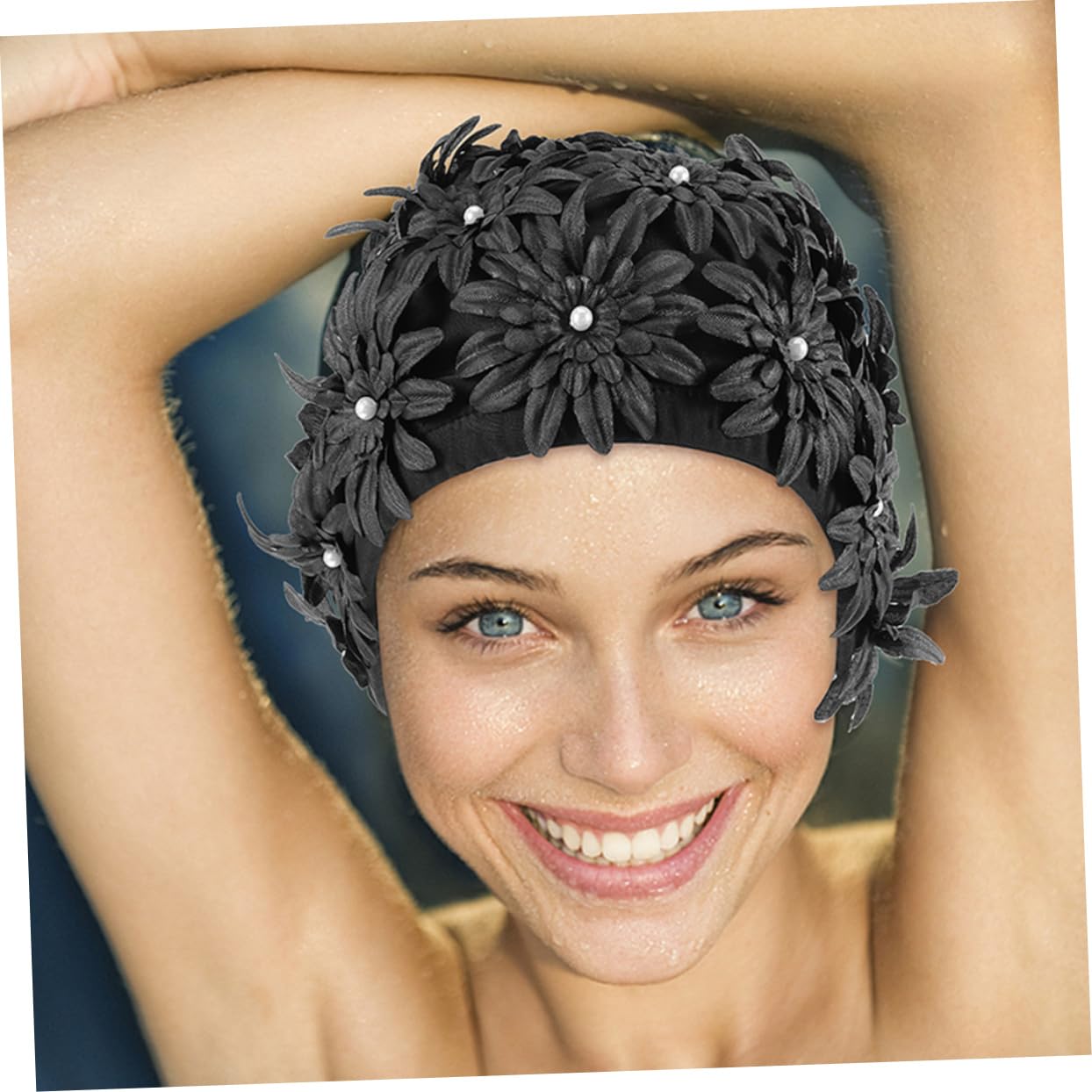 POPETPOP Gorro De Baño Adulto Baños Dibujos Animados Pararse Animales A Prueba De Agua Cacerola Gorro De Baño para Recargable Transparente Peso Equipo El Brocado