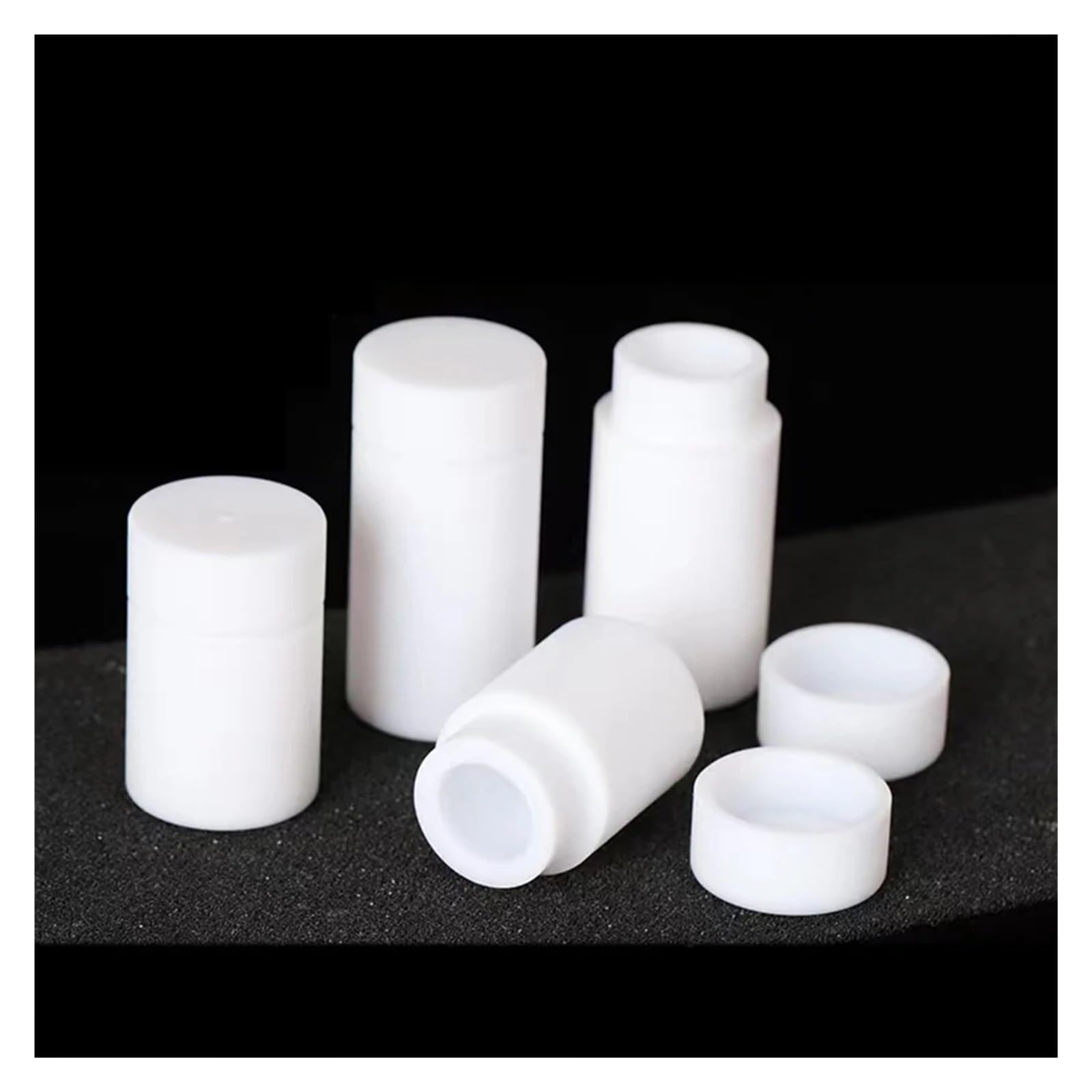 Hydrothermischer Reaktor, Reaktorkesselgefäß 5-500 ml PTFE-Kammer for Autoklaven-Hydrothermalsynthese-Reaktorkessel Ausgekleidetes Gefäß(520ml)