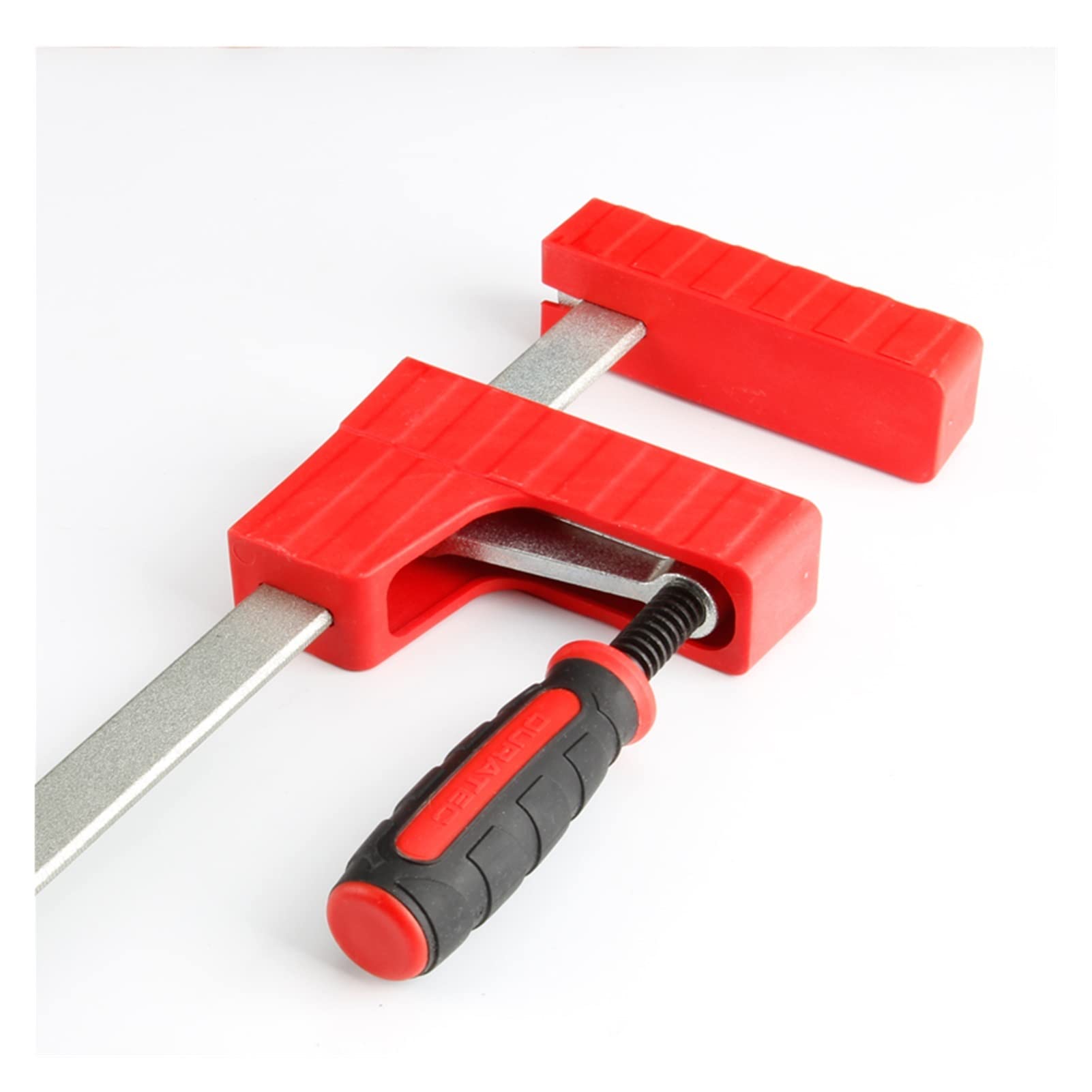 Abrazadera paralela de alta resistencia de 8-24 pulgadas y 1500 N, abrazadera de gran tamaño, abrazaderas ajustables de 80 mm de profundidad o abrazadera para carpintería (4 piezas de 24 pulgadas)