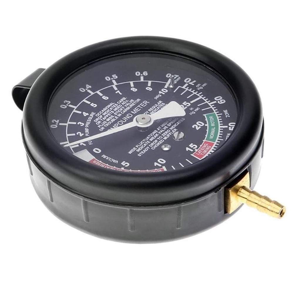 Buy Pressure Gauge Car Engine Pressure Gauge Meter Vacuum Pressure