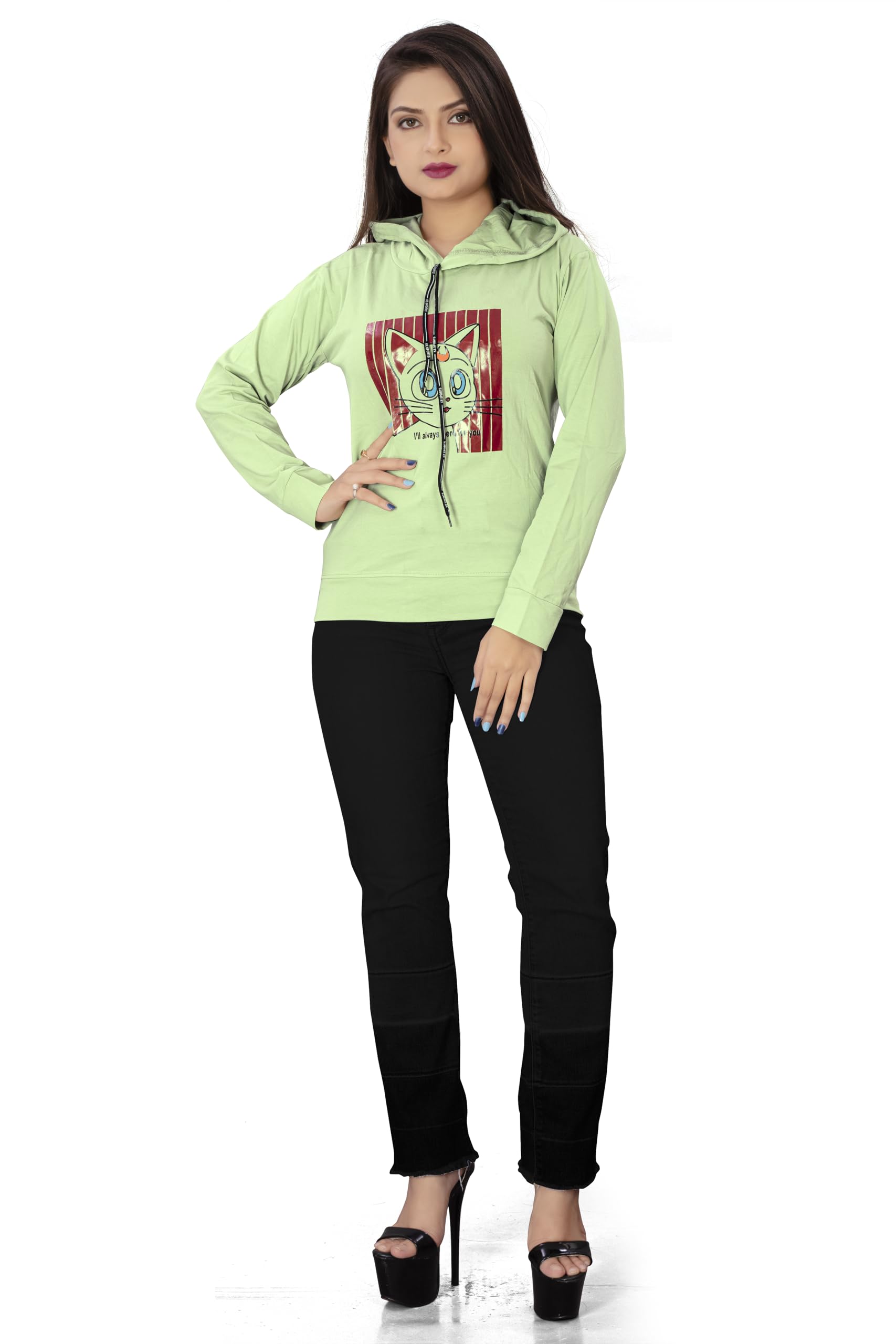 Fashionality Presents Beautiful Cool N' Stylish Hoodies/Sweatshirts for Women