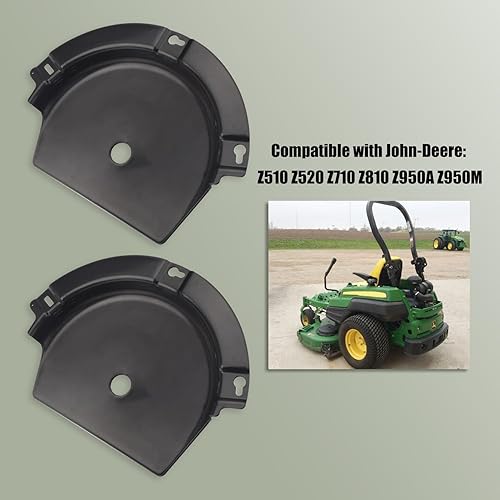 Miniatura 2 de TCU23581 TCU21241 Protector de cinturón de cubierta compatible con John D-eere Z510 Z520 Z710 Z810 Z950A Z950M Z950R Z860 Z910 Z925 Z950 Z970 Ztrak
