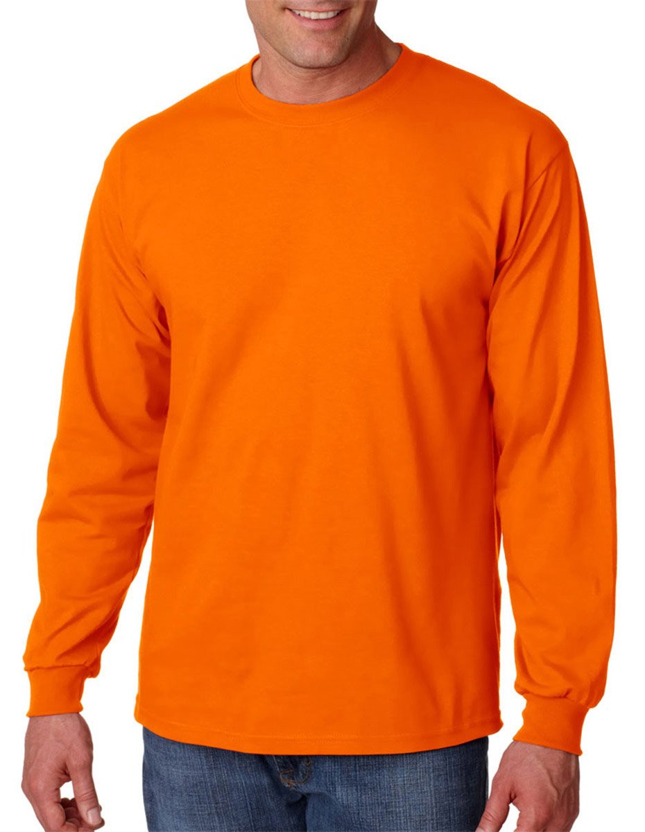 Gildan Men's Safety Orange Gilda® T-Shirt, Small