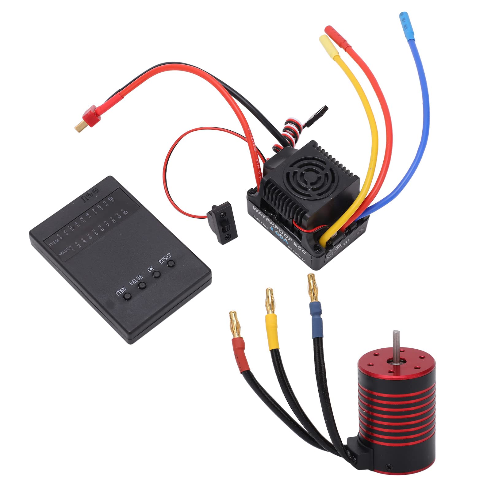Amazon | ブラシレスモーターESC、ゲーム用ESCプログラミング