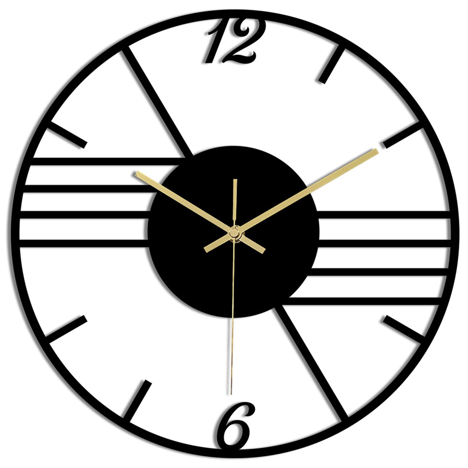 Jazuaiao Quiet Operate Decoratives Wall Clock Wall Clock Quiet Movement Elegant for Modern Offices Decors Stylishs
