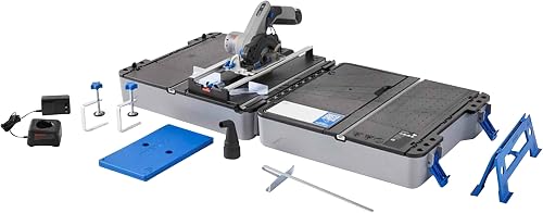 Dremel Blueprint 12V 2 Ah Portable Saw Station with Cordless Circular Saw