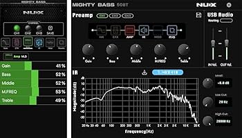Nux Mighty Bass BT 50 ベースアンプ Mighty Bass 50 BT - NUX Audio