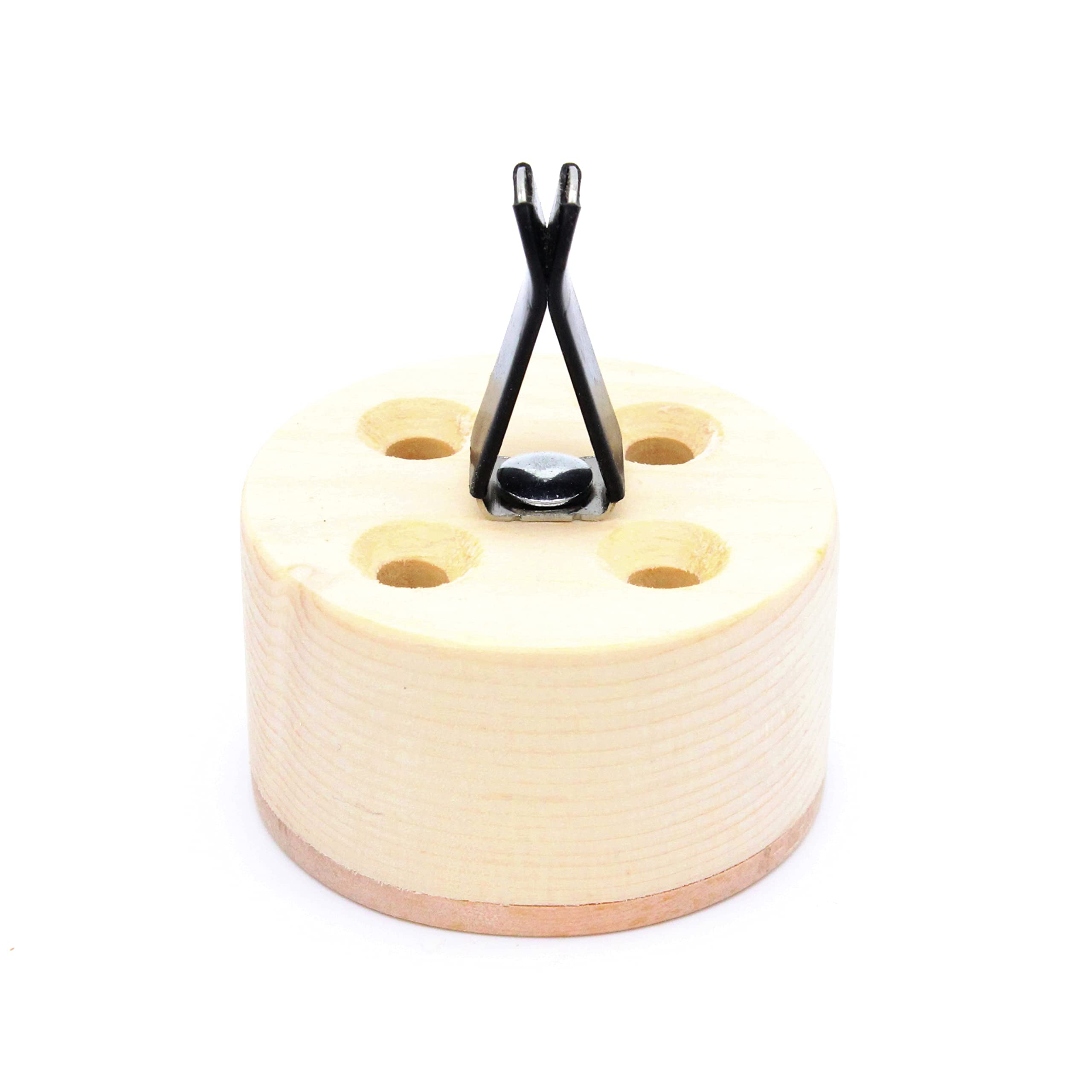 Zirbenholz Auto Duft Duftstecker Set mit 10 ml Bio Zirbenöl u. Duftsack (Lebensblume)