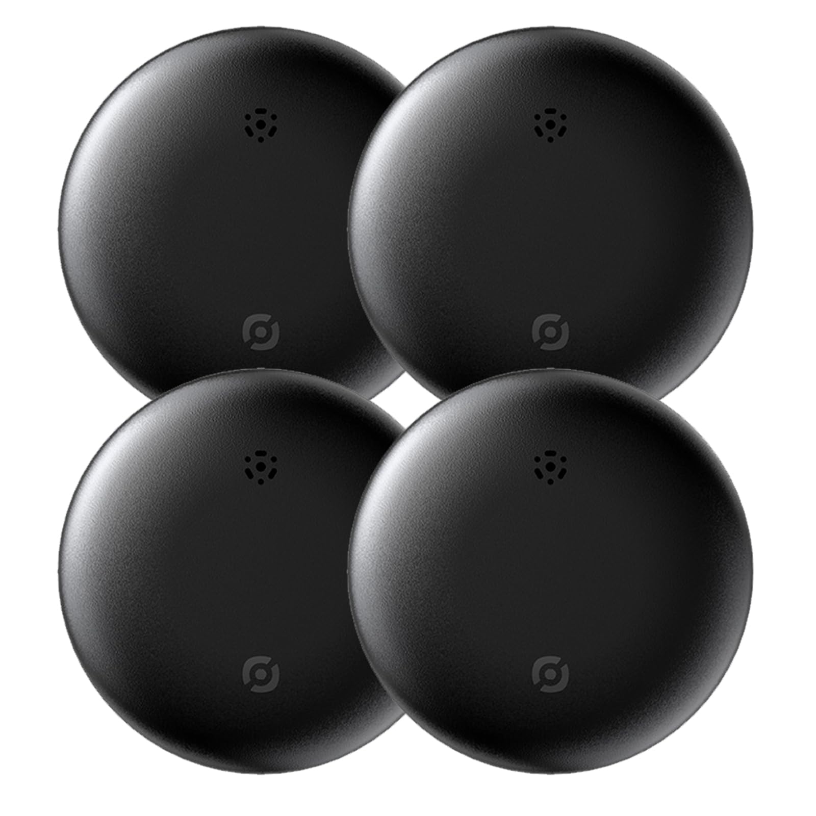 Smart Tag – Lot de 4 traqueurs de bagages, étanche IP68, fonctionne avec Find My (iOS uniquement), localisateur de localisateur pour clés, bagages, sac à dos, enfants, chat, chien