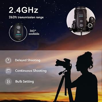 Camera Wireless Shutter Release Remote Control for Canon Replaces TC-80N3