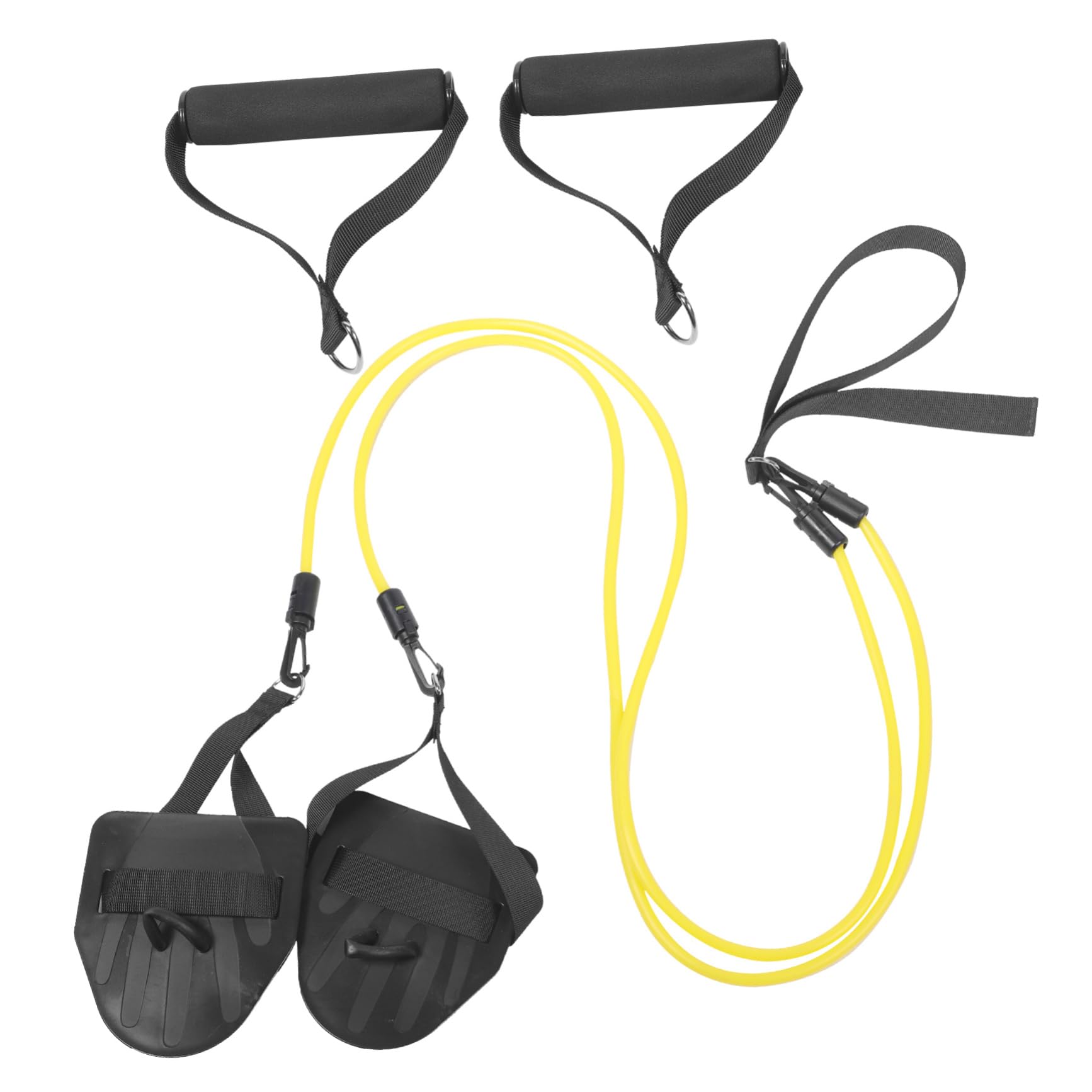 Kisangel 1 Set Swimming Training Band Resistance Bands Handle for Swim Flotation Belt Water Aerobics