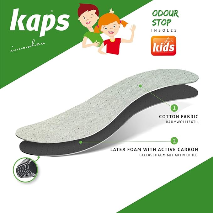 Plantillas para niños con tecnología anti-olor y espuma transpirable miniatura 2