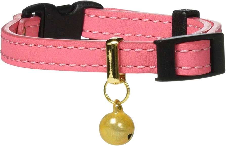 ハイライン (Hi-Line) 猫用最高級本皮革首輪 a-cube Hi-LINE ローズアザレ