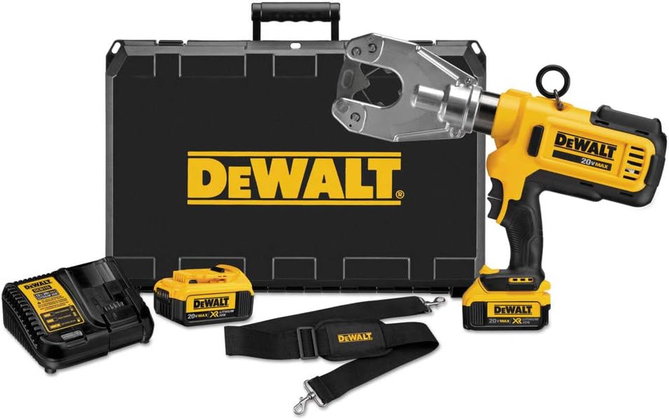 DEWALT Cable Crimping Tool, Dieless, Multi color (DCE350M2)