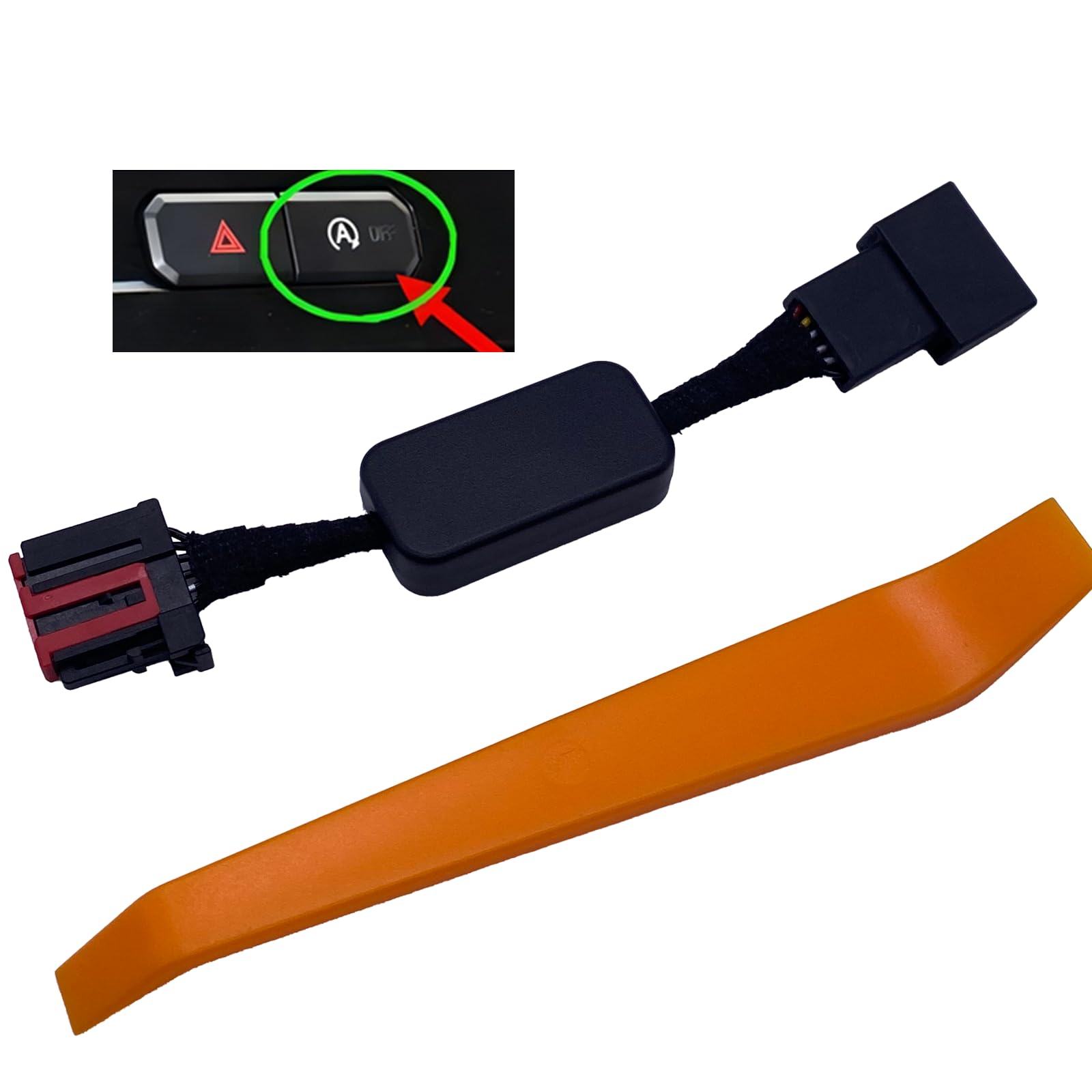 Auto Start Stop Eliminator Compatible with F'ord F-150 2015-2020 F-150 Raptor 2017,Easy Install Autostop Eliminator/Disable/Delete/Disabler Accessories