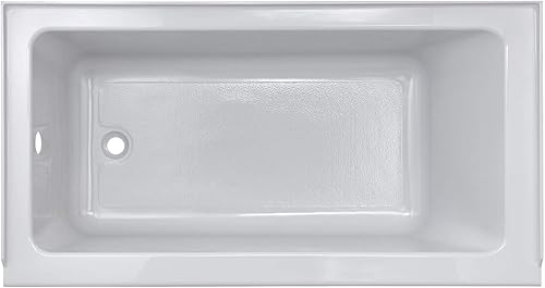 American Standard 2973202.020 Studio Integral Delantal Bañera Desagüe Izquierdo 60 in x 30 in en Blanco