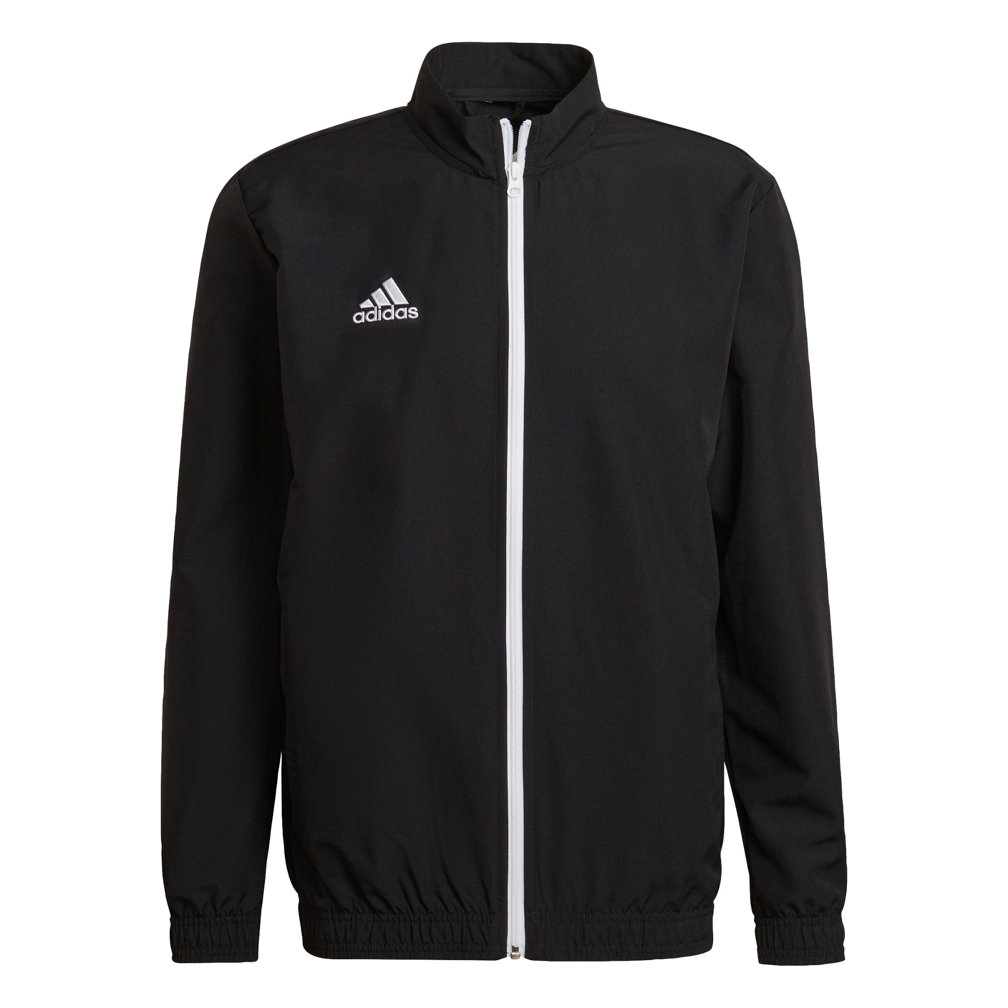 adidasMen's Entrada 22 Track Jacket, Black, L